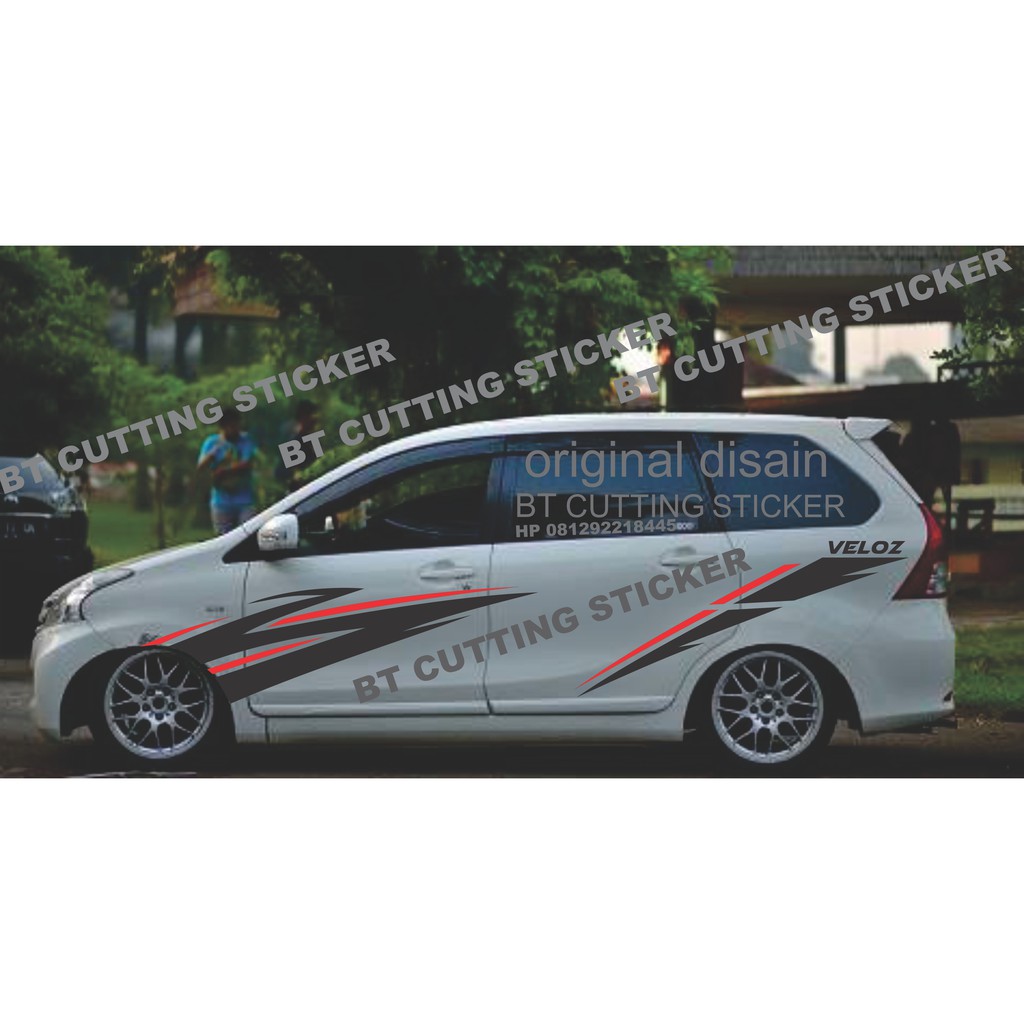 Sticker Mobil Avanza Veloz Toyota Avanza Shopee Indonesia