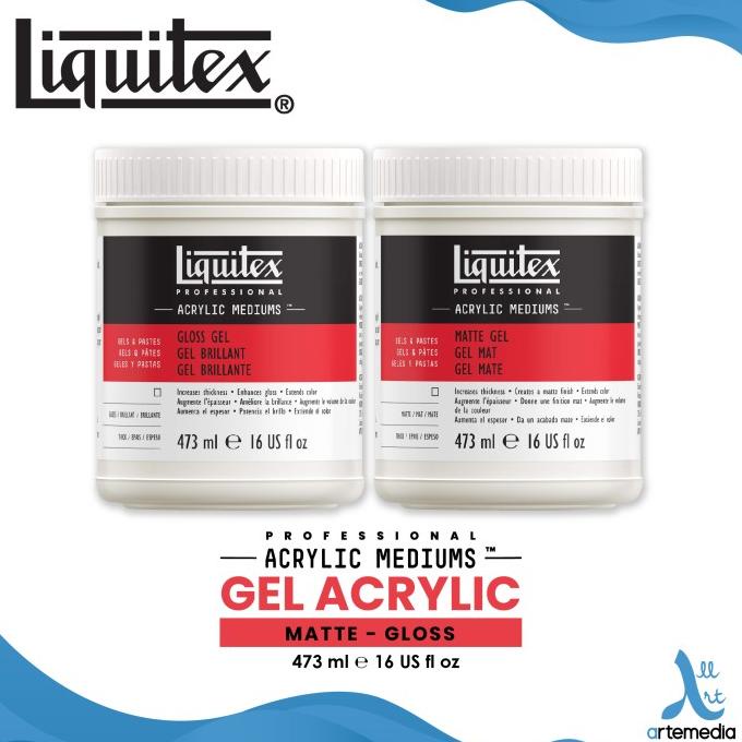 

Medium Cat Akrilik Liquitex Professional 473ml Gel Acrylic Medium ---READY---