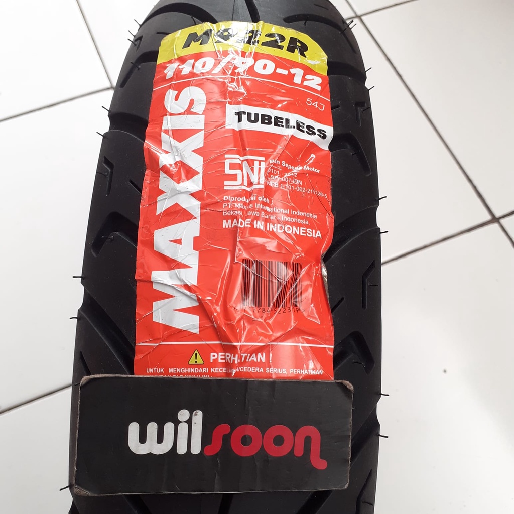 Ban Motor / Ban Luar Maxxis M922R 110/90-12 Tubeless