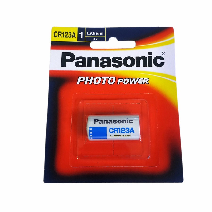 Baterai Panasonic Lithium 3V CR123A