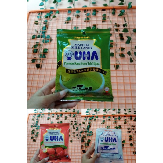 

PERMEN UHA RICH/STRAWBERRY/MATCHA