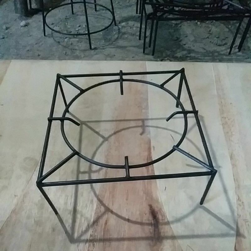 Rangka besi kompor api seribu