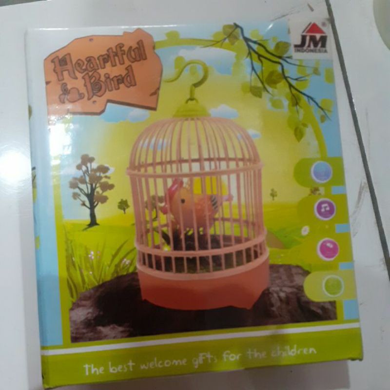 Mainan Burung Pintar Sangkar Beautiful Bird kecil / tanggung / besar