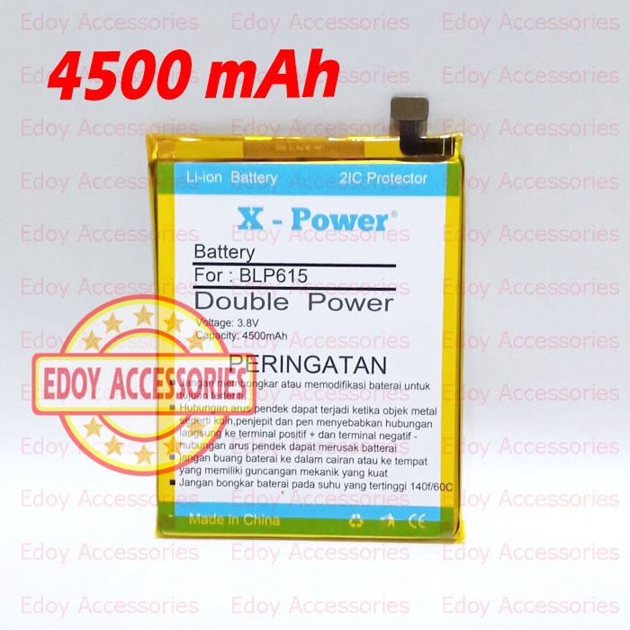 Batre Oppo A37F Double Power Neo 9 BLP615 Batu Battery Baterai Tanam A37 F