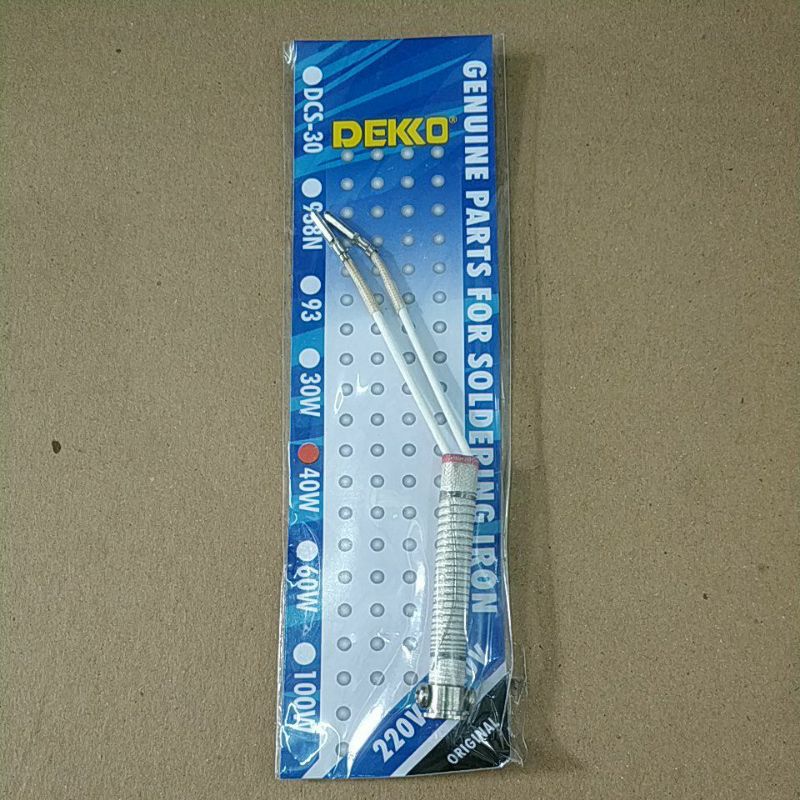 Elemen Solder Dekko 40 Watt Original / elemen solder dekko 40 Watt