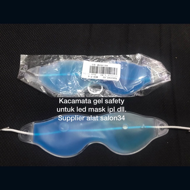 Kacamata gel untuk led mask ipl tatto spa dll mata panda lebam black hole tidur kantung mata