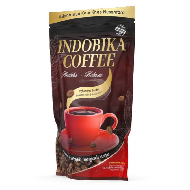 

Kopi Bubuk Robusta 250gr Berkualitas - Indobika 03