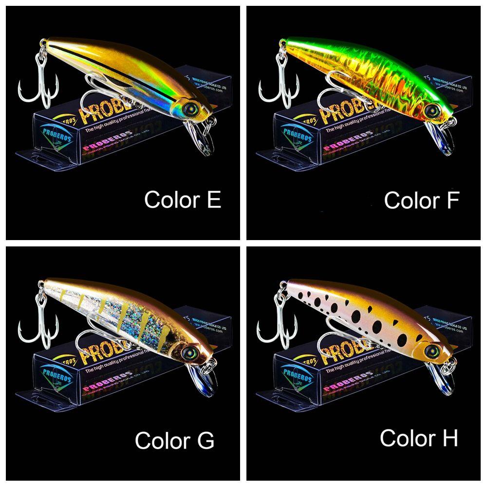 Top Slowly Sinking Minnow Baits Desain Jepang Crankbaits Striped bass Minnow Lures