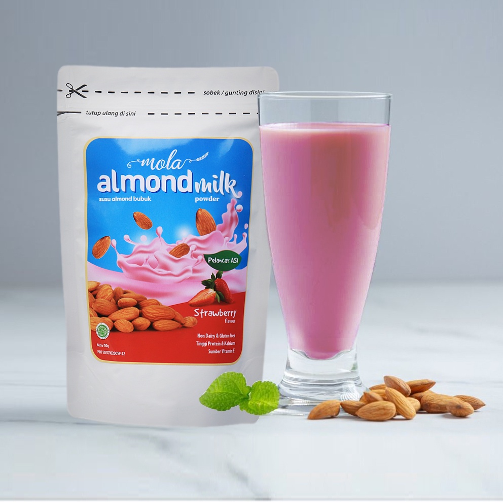 Paket Mola Almond Milk Powder / Mola Susu Almond Bubuk