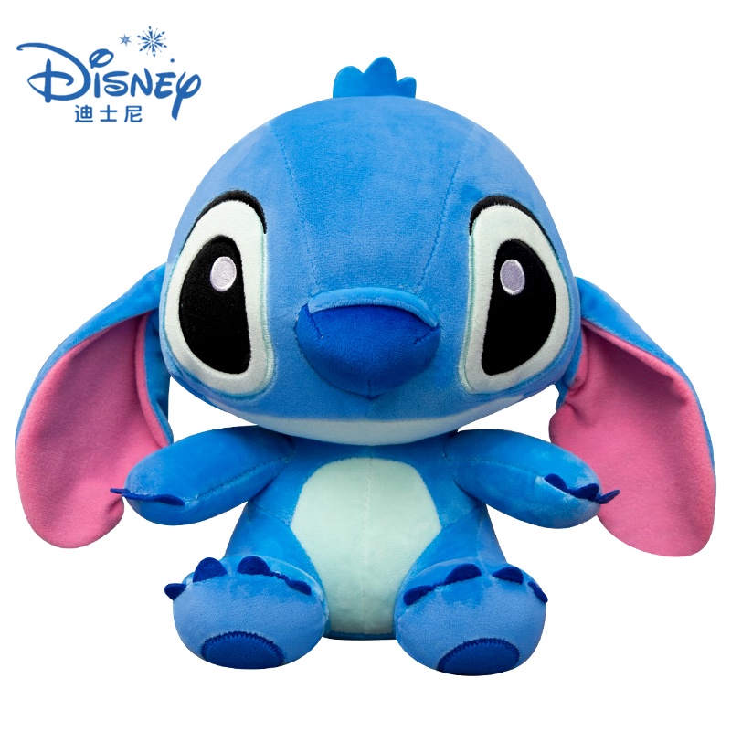 Mainan Boneka Stuffed Plush Kartun Anime Disney Lilo &amp; Stitch Untuk Anak Perempuan