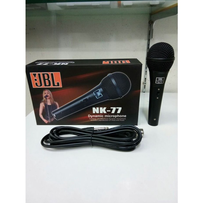 Mic Kabel NK 77 / Microphone Cable JBL NK-77 / Mic NK - 77 / Microphone JBL NK77 / Mic Dynamic NK 77