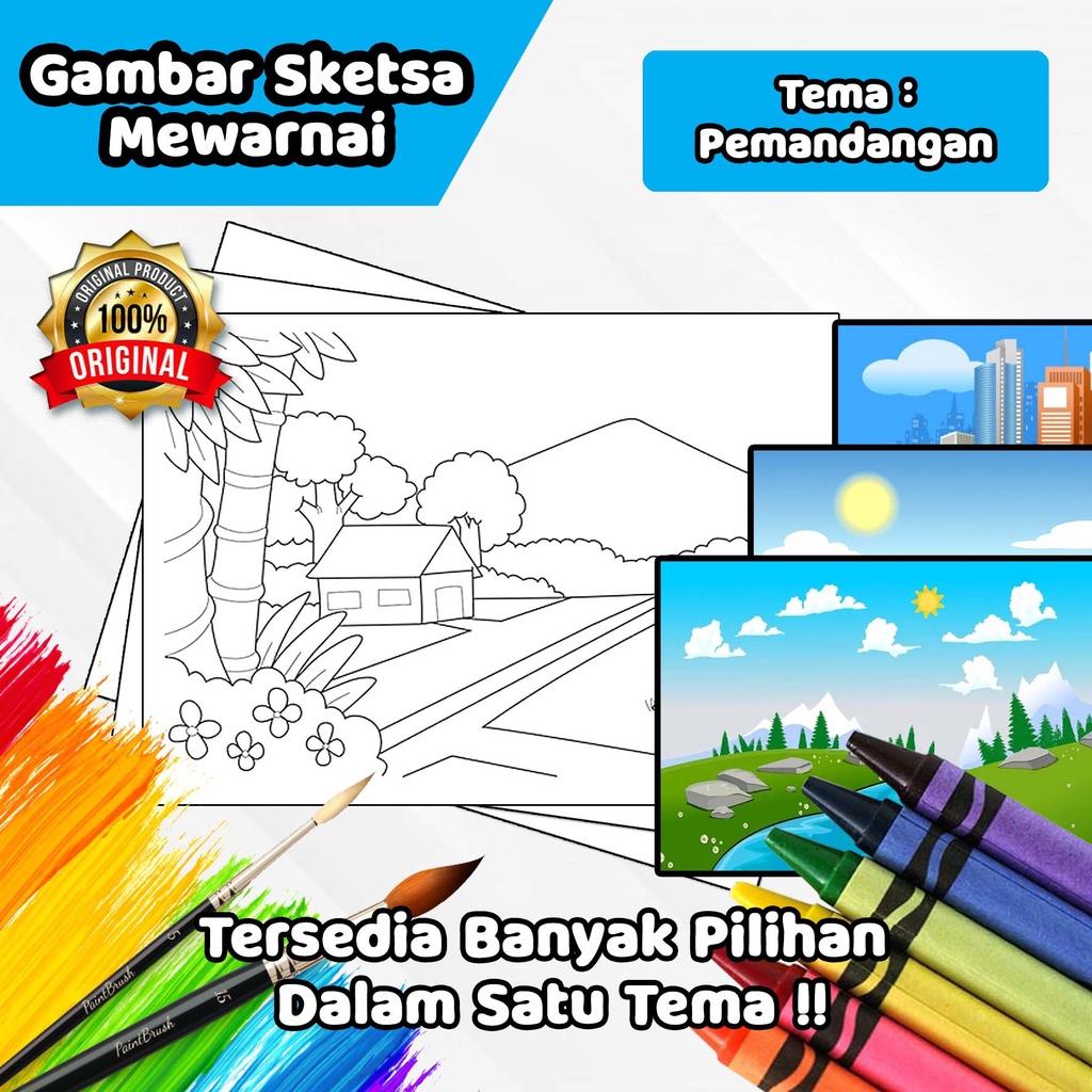 

Gambar Sketsa Mewarnai ~ 17 . Pemandangan Part 1 / Seketsa Lukis / Drawing Sketch / Menggambar