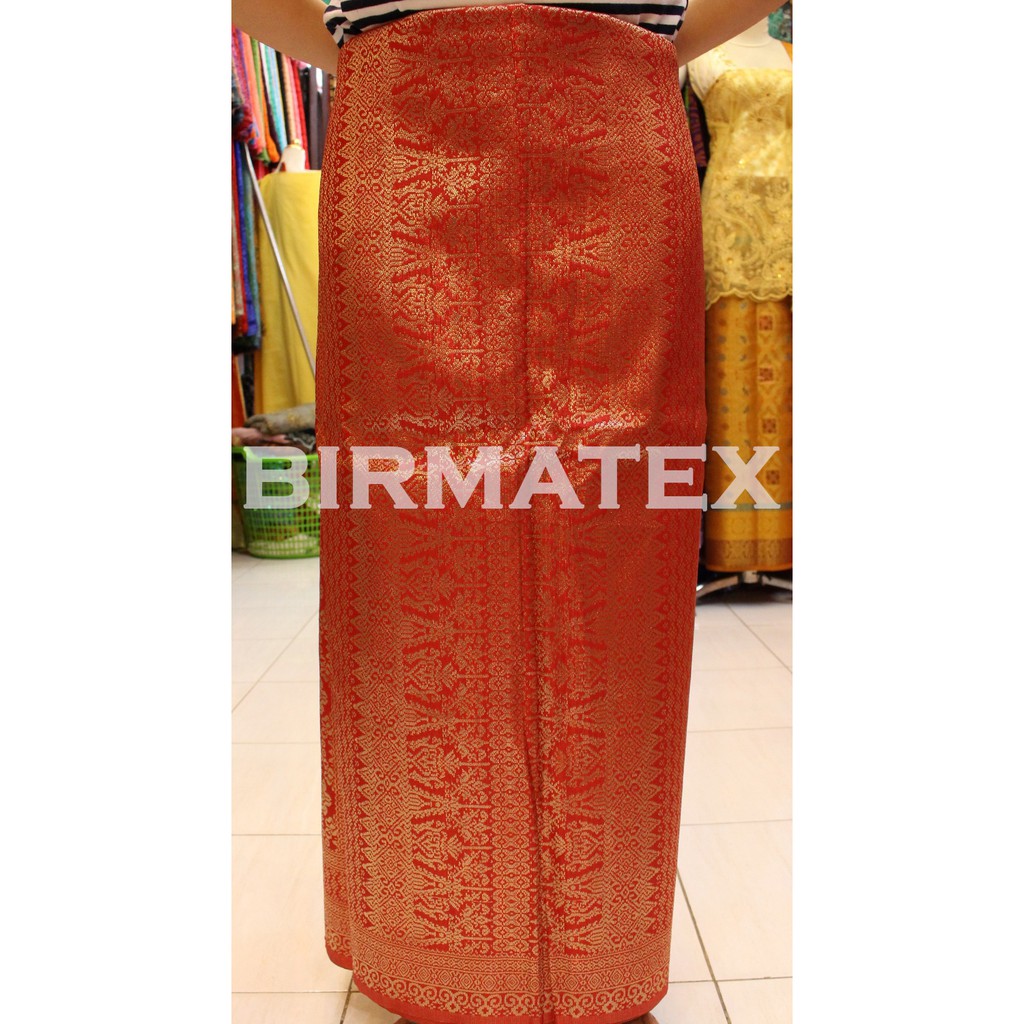 Kain Songket Mesin Palembang Sutra  - Birmatex