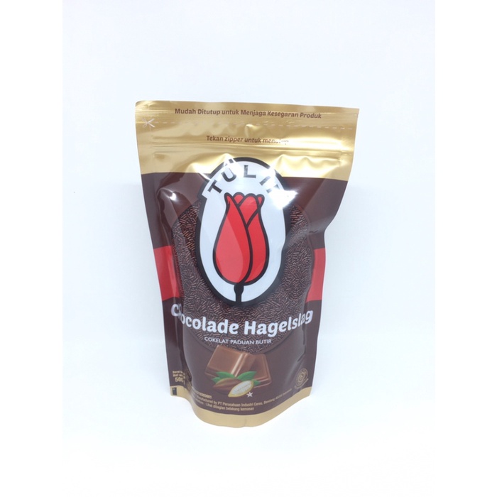 

Meses Tulip Dark 500gr pack pabrik