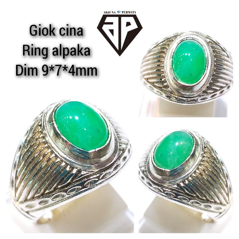 cincin batu giok cina