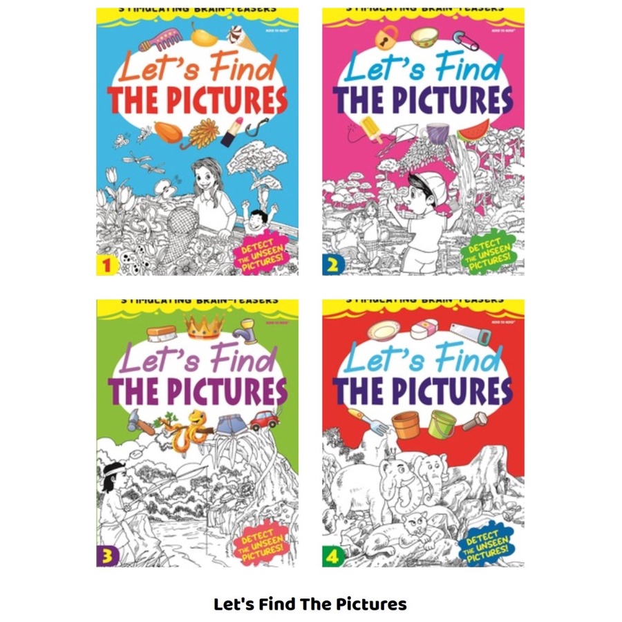 Let's Find The Pictures - Search and Find Fun Activity Book