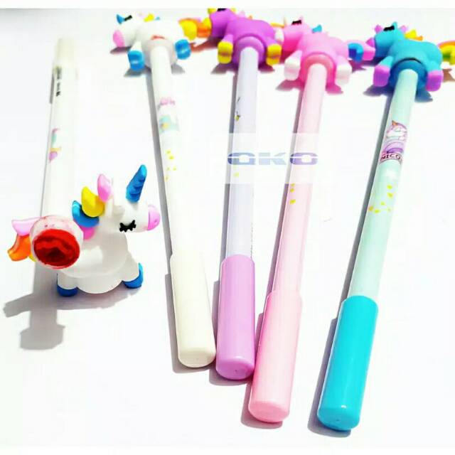 

Pulpen gel cap kuda poni