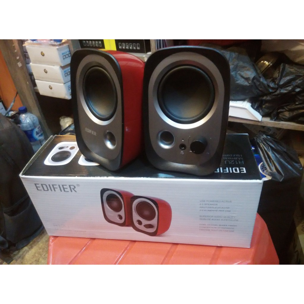 42 - SPEAKER & HEADSET EDIFIER Multimedia Speaker R12U (USB Powered)
