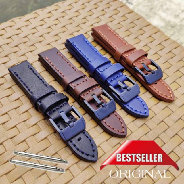 Tali kulit asli Jam Tangan Christ Verra strap watch Band