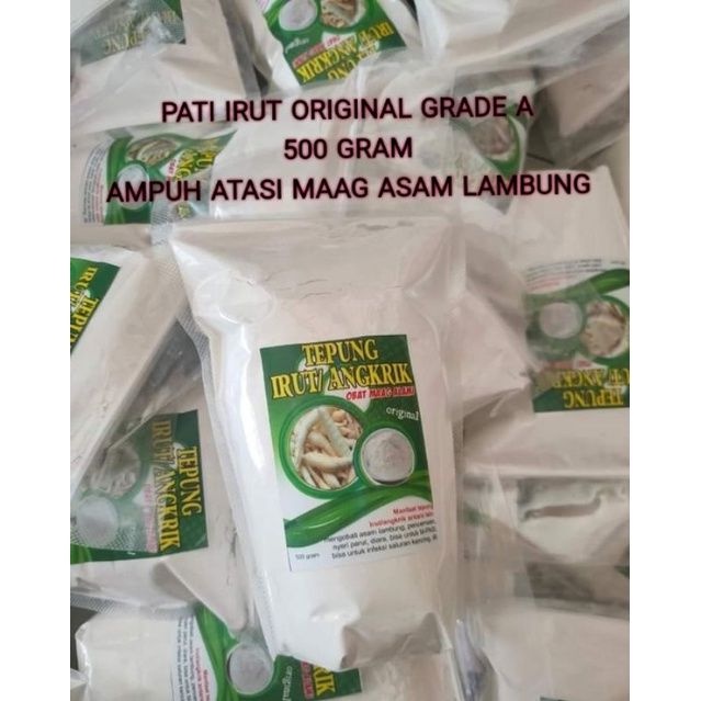 

BISA COD!!! GRATIS ONGKIR TEPUNG IRUT ASLI/TEPUNG ANGKRIK/ PATI PEREDA ASAM LAMBUNG/ ANGKRIK /ARROWROOT