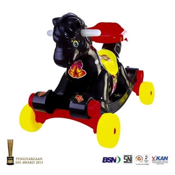SHP TOYS KH 582 MAINAN ANAK KUDA GOYANG RIDE ON / MOBIL DORONG LS 582