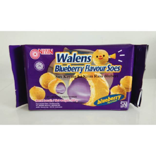 

Nissin Walens Soes Blueberry 100 gr