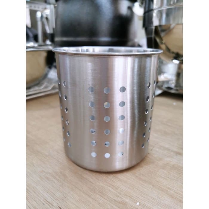 Garpusendoktempat- Tempat Sendok Garpu Ikea 13X13 / Cutlery Holder Stainless Steel -Tempat-Sendok-