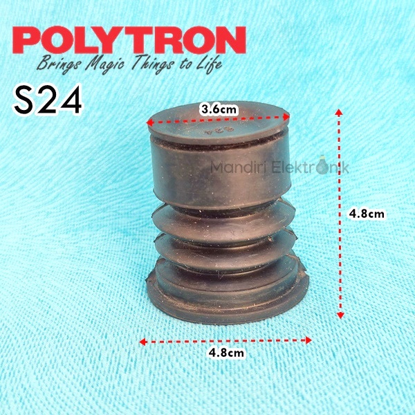 Seal Karet Pembuangan Mesin Cuci Polytron S24 - Karet Pembuangan Mesin Cuci Dua Tabung Klep Drain