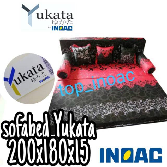 Inoac Sofabed no1a uk 180x200x15cm