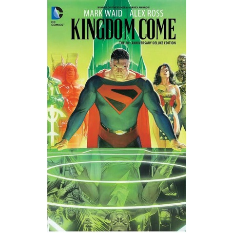 Komik kingdom Come, artwork by Alex ross. komik buku digital