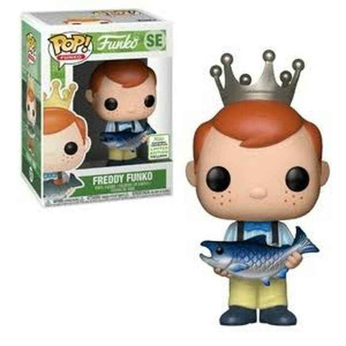 Funko Pop - Freddy Funko - Freddy Funko with Fish (Yellow Pants)