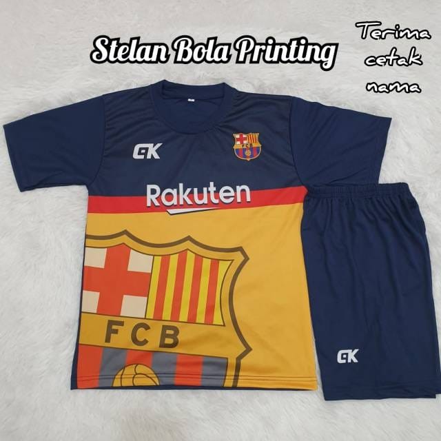 liesport5/Atasan DAN SETELAN Jersey Training Futsal, Volly, Badminton, Sepak Bola Full Printing