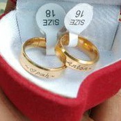 CINCIN UKIR NAMA~CINCIN COUPLE~CINCIN TITANIUM