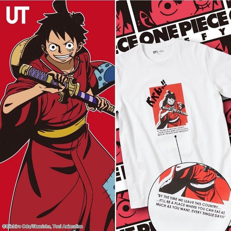 OBRAL KAOS UNIQLO ONE PIECE ORIGINAL BAJU UNIQLO