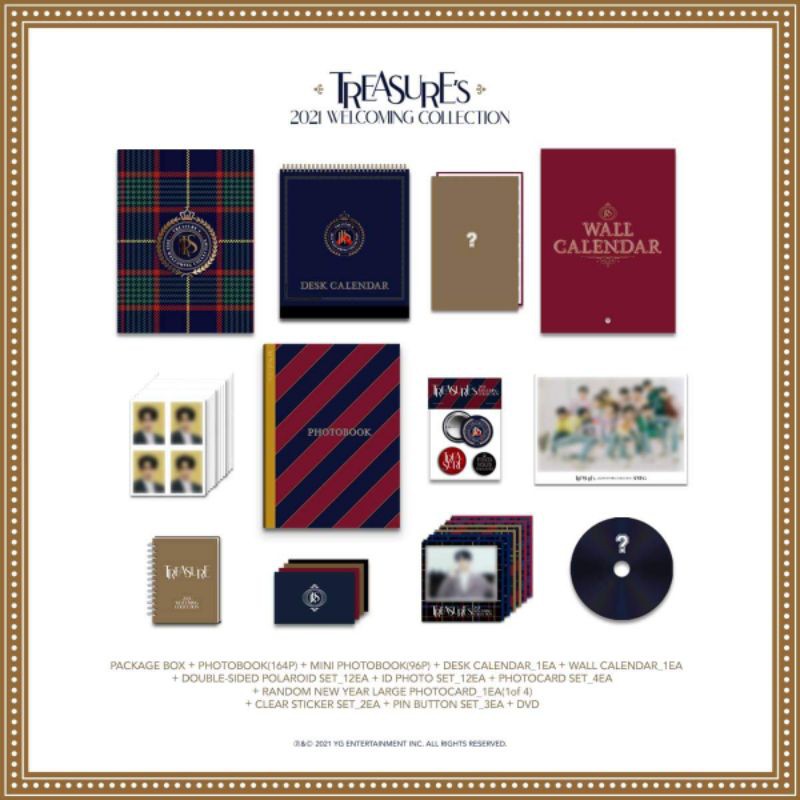 

SALE!!! Welcoming Collection Treasure Sharing Member Set / Welcol Set (Pola, Id, Sticker, Mini PB)