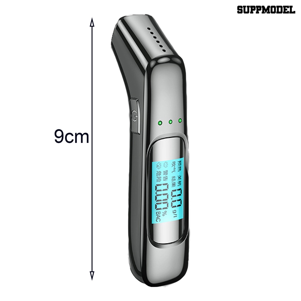 Breathalyzer Alkohol Digital Dengan Layar LED Untuk Mobil