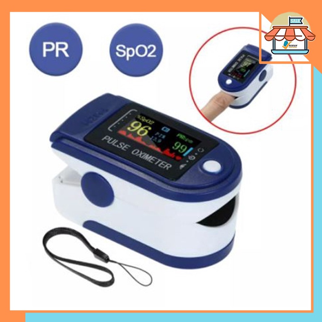 RSB VZ037 Pulse Oximeter Oxymeter LK87 LK88 Alat Ukur Kadar Oksigen Darah Tekanan Darah