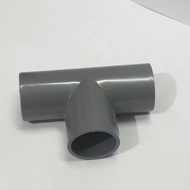 Tee pipa pvc 3/4". Te paralon 3/4 inch
