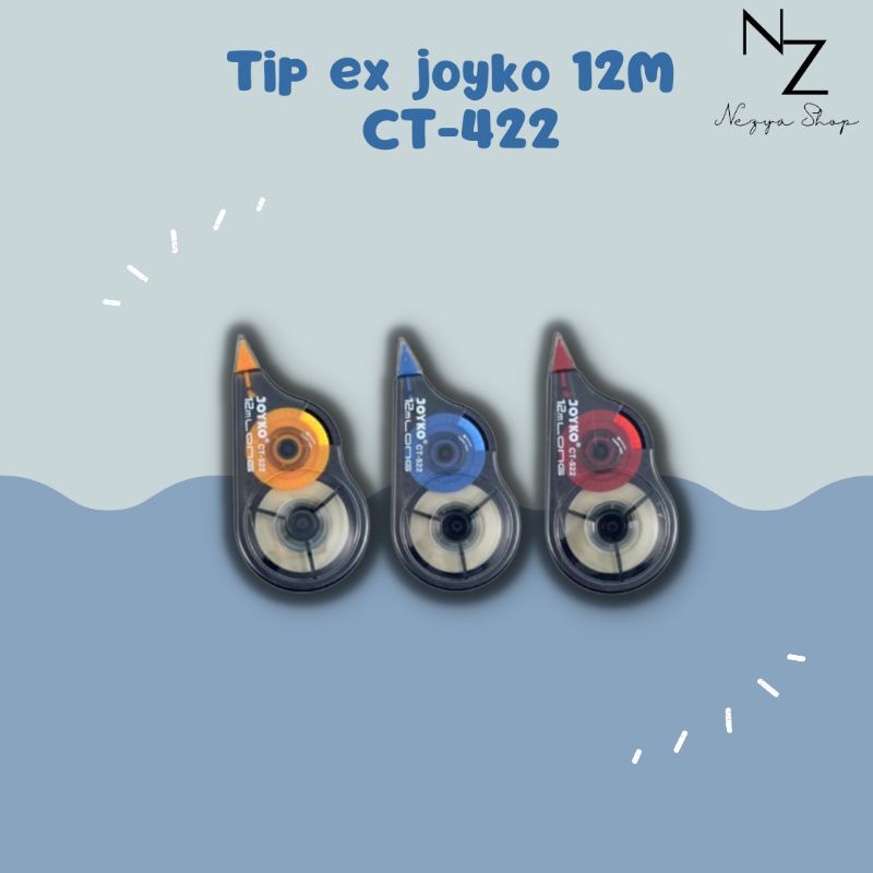 

Correction Tape , Tip ex Joyko 12M CT 522