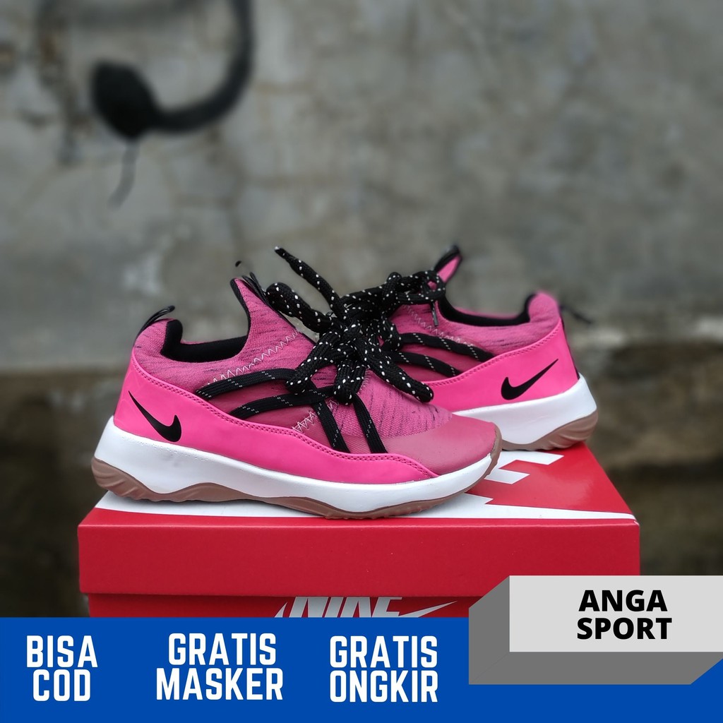 SEPATU CEWEK NIKE CITYLOOP HITAM PINK SEPATU CASUAL WANITA MADE IN VIETNAM PREMIUN QUALITY