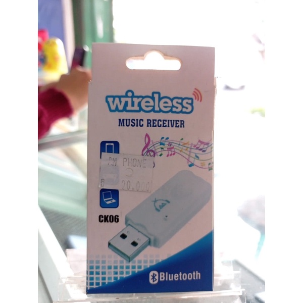 BLUETOOTH RECEIVER CK-06 / MUSIC AUDIO RECEIVER CK-06