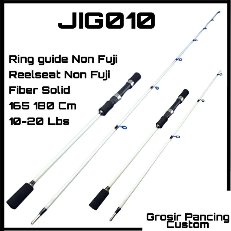 joran jigging fiber solid ajiro nawasena 165 180 cm Jig010 murah cod