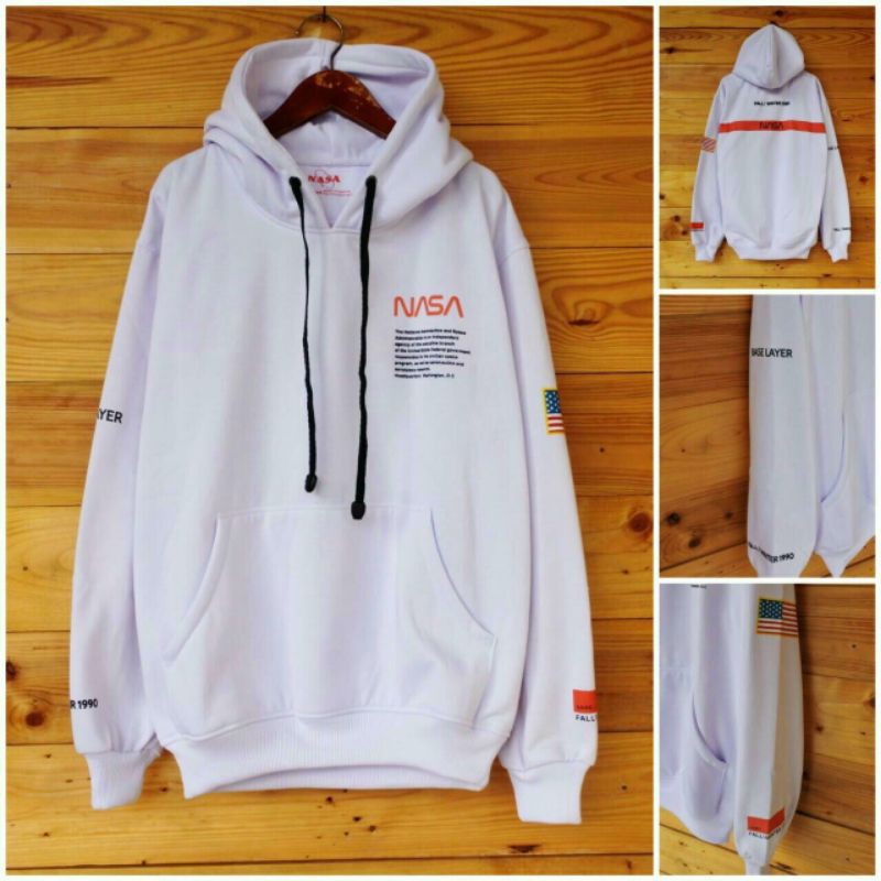 COD ~ HOODIE PREMIUM NASA SIZE L-XL-XXL