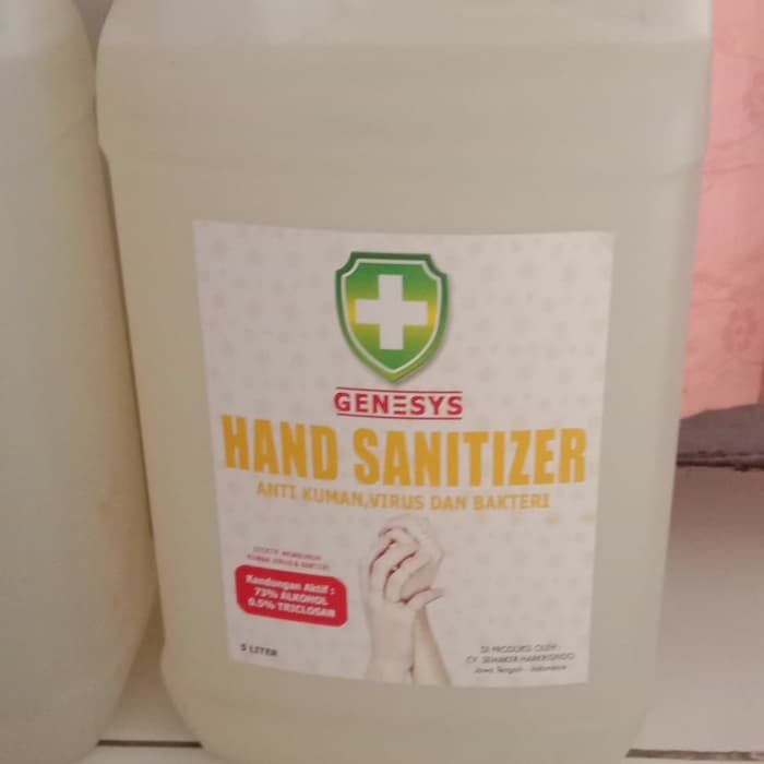Genesys Hand Sanitizer Gel 5 Liter