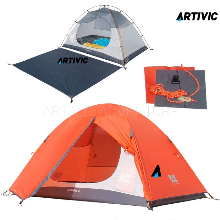 Tenda Camping Morning 1+ Kap 2 Orang Mountain Inn Sport Dome Tent  Frame Alloy Footprint Ultralight
