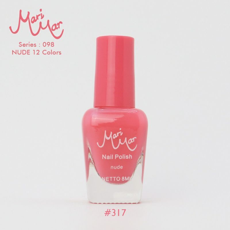 MARIMAR NAIL POLISH 12 COLOURS SHADES KODE : 098