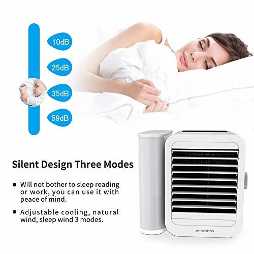 Microhoo Air Cooler Personal Snowman Lite / Bright Water Cooling Fan