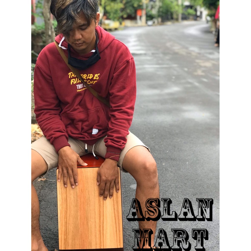 Cajon/Drum akustik(Gojek) Cajon akustik / Cahon akustik / Drum box akustik kahon