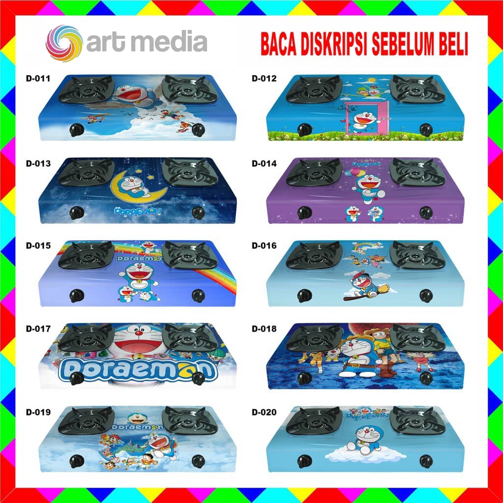 STIKER KOMPOR DORAEMON D.011-020