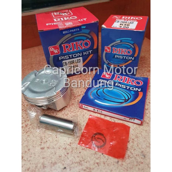 Piston Kit CB CBR SONIC 150 FI INJEKSI LED NEW RIKO oversize 400